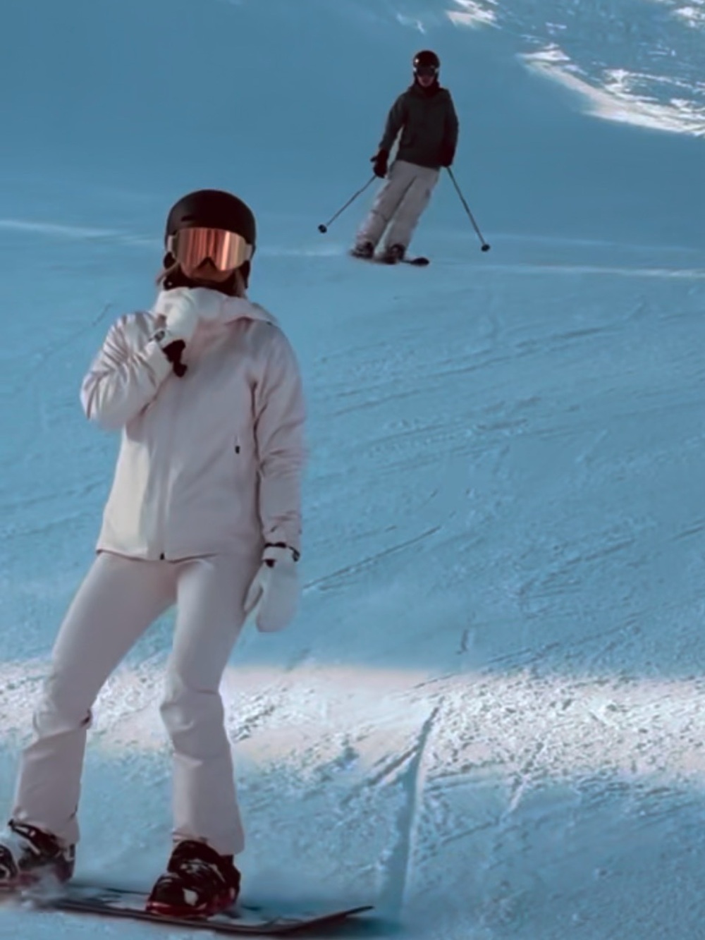The North Face Women's Snow-Ready White Ski Jacket